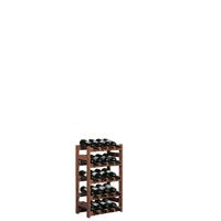 Weinregal Simplex Modell 1, braun, 20 Flaschen